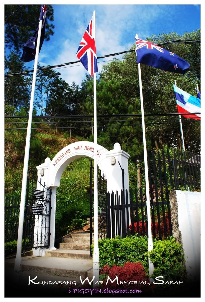 Entrance of Kundasang War Memorial, Sabah