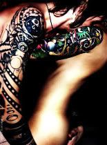 Tattooed Lovers Pictures, Images and Photos