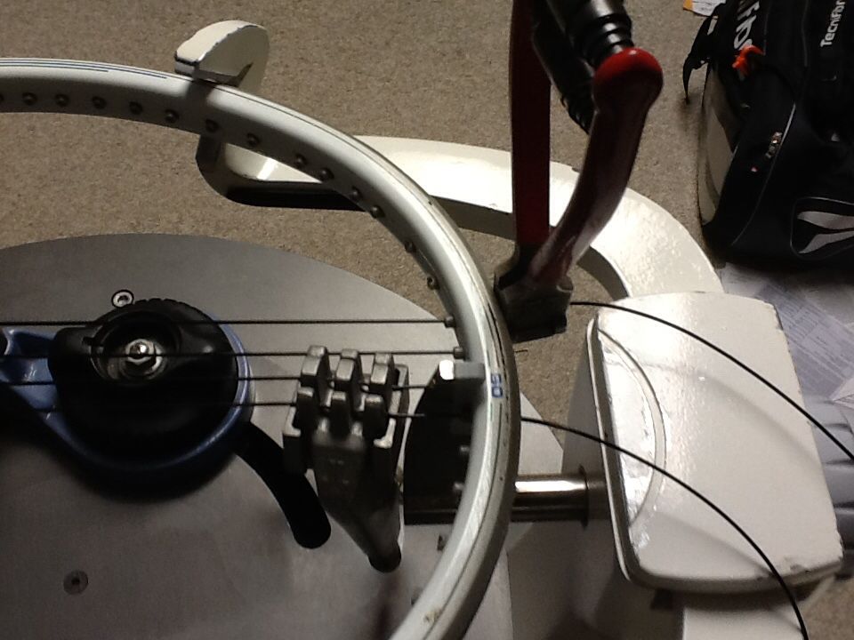 Stringing with 1 Flying clamp + 1 Starting Clamp only? Talk Tennis