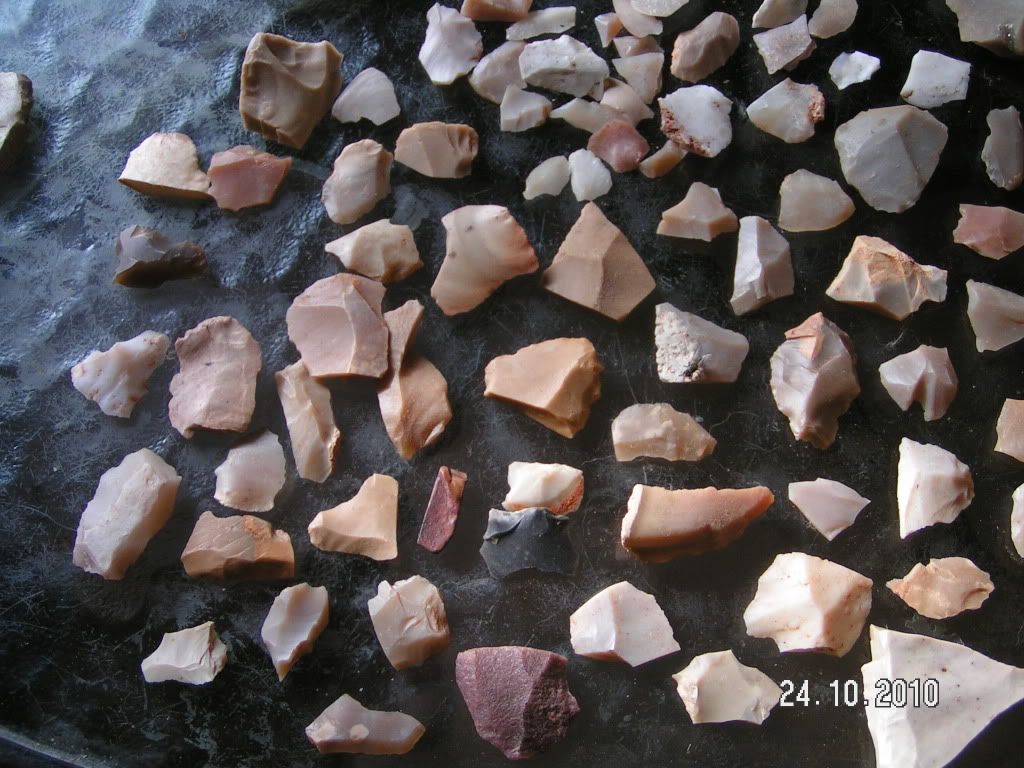 knapping pieces