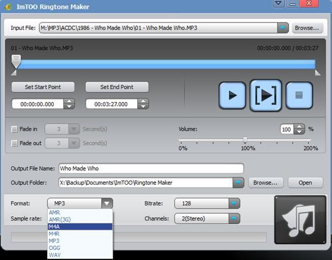 ImTOO Ringtone Maker 2.0.1.0401