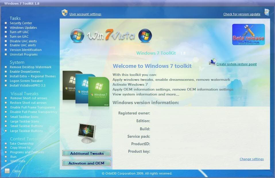 Release Windows Vista