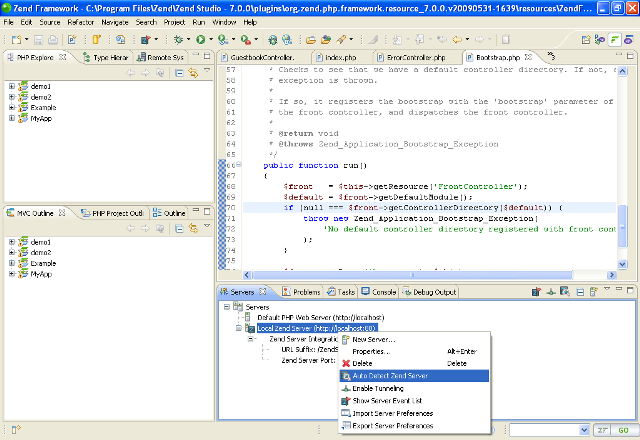 Zend Php/ide Studio Pro V7.0.1