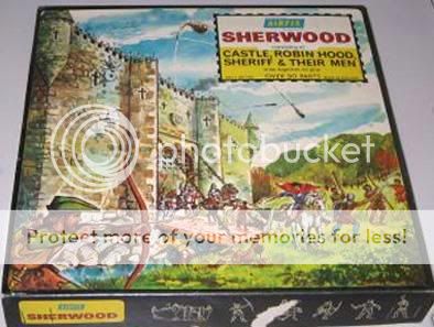 Vintage Airfix HO OO 1 72 Scale Sherwood Castle Playset 1685 Robin