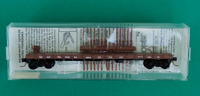 44010 GN 66212 ~ 50 FLATCAR ~ MICRO TRAINS  