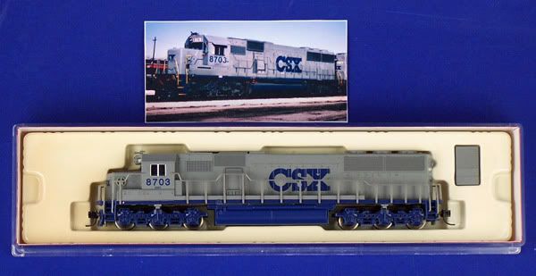 CSX 8703 ~ EMD SD 60 ~ ATLAS 49011 N DCC READY  