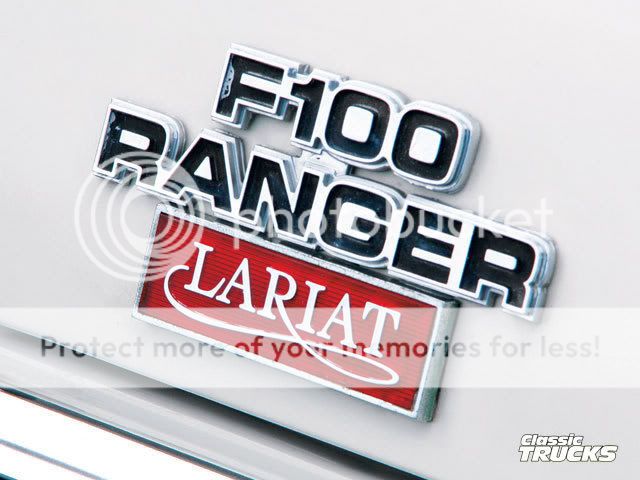 Ford lariat emblem #10